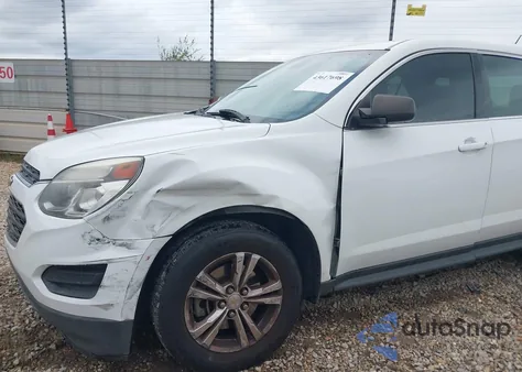 2016 Chevrolet Equinox Ls z USA, uszkodzony, nr VIN 2GNALBEK1G1120865